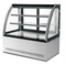 PACIFIC 900mm Curved Glass Hot Display - 2 Shelf